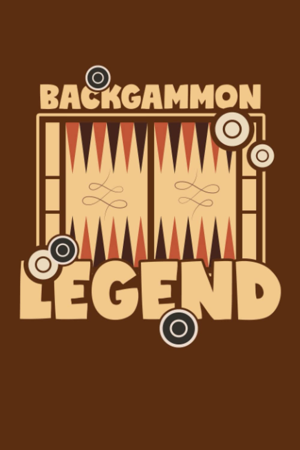 Backgammon-Legende: Notizbuch (120 Seiten, 15x23cm, gepunktet) Dotted Bullet Grid Tagebuch Journal (German Edition) baixar livro de graça