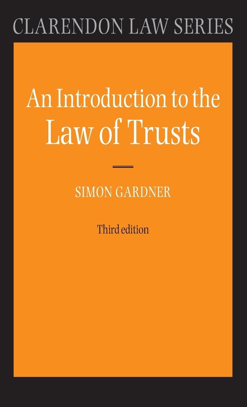 capítulo por capítulo baixar An Introduction to the Law of Trusts