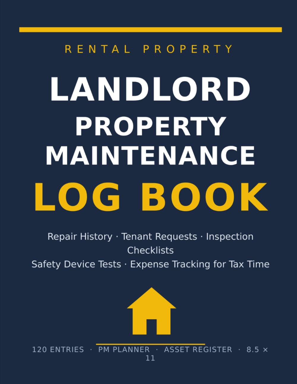 capítulo por capítulo baixar Landlord Property Maintenance Log Book: Rental Property Repair Record Book with Tenant Request Log, Move-In Move-Out Inspection Checklists, Safety... Tracking for Tax Time | 8.5 x 11, 120 Pages