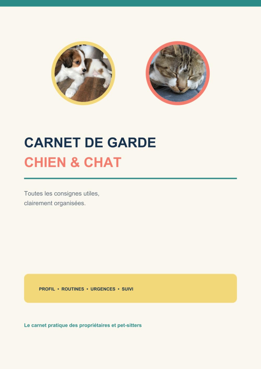 capítulo por capítulo baixar Carnet de garde chien & chat (French Edition)