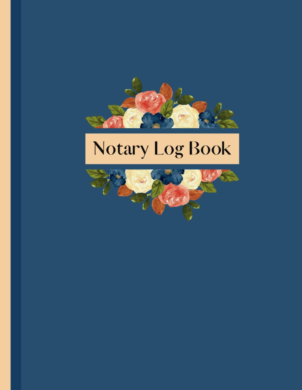 Notary Log Book: Blue & Cream Public Record Journal for Signing Agents 300 Entries baixar livro de graça