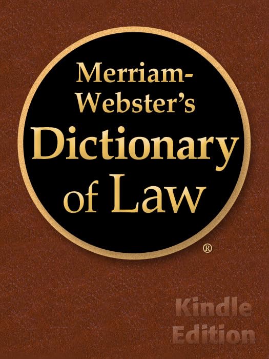 Merriam-Webster's Dictionary of Law, Kindle Edition (English Edition) baixar o livro de graça