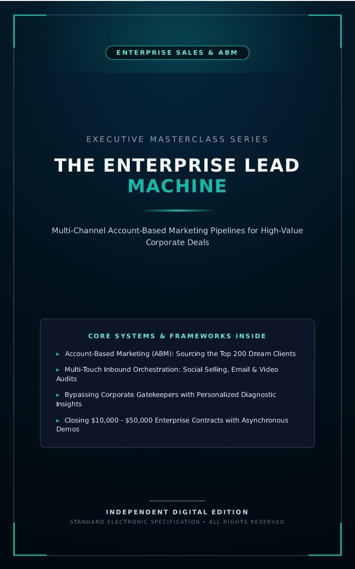 ler totalmente THE ENTERPRISE LEAD MACHINE: Multi-Channel Account-Based Marketing Pipelines for High-Value Corporate Deals (English Edition)