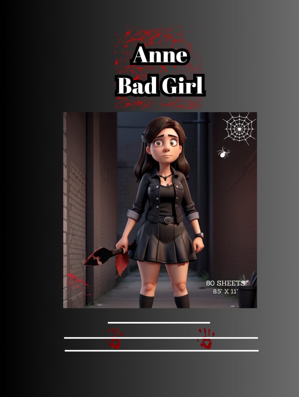 Anne Bad Girl: School Notebook: Anne Bad Girl: Número 3 (Portuguese Edition) baixar o livro de graça