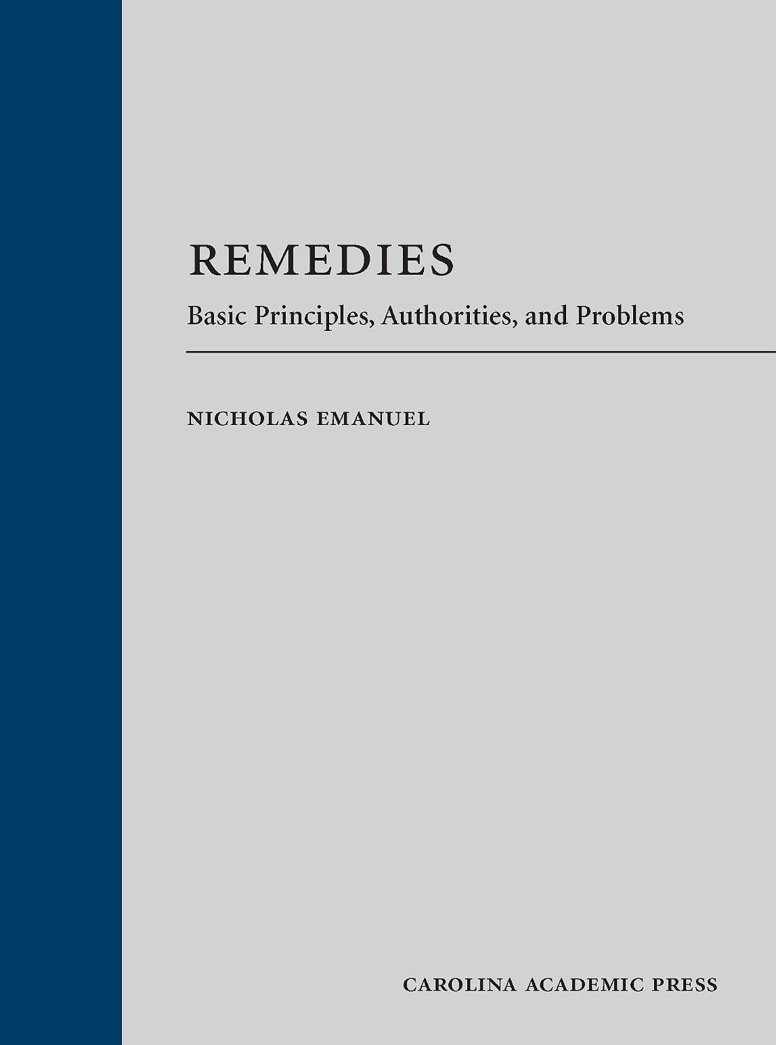 Remedies: Basic Principles, Authorities, and Problems baixar livro de graça