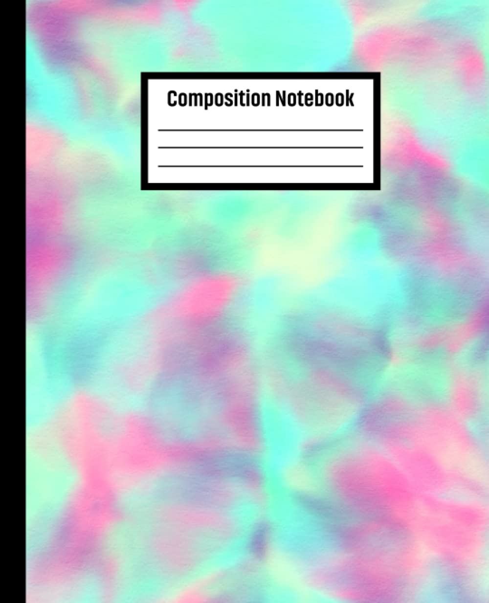 Composition Notebook: Kids-Teens- and Students- Colorful-.7.5 x 9.25 Inches- Soft Matte Cover-110 Wide-ruled lined pages Purple Turquoise Liquid Marble Composition Notebook baixar o livro de graça