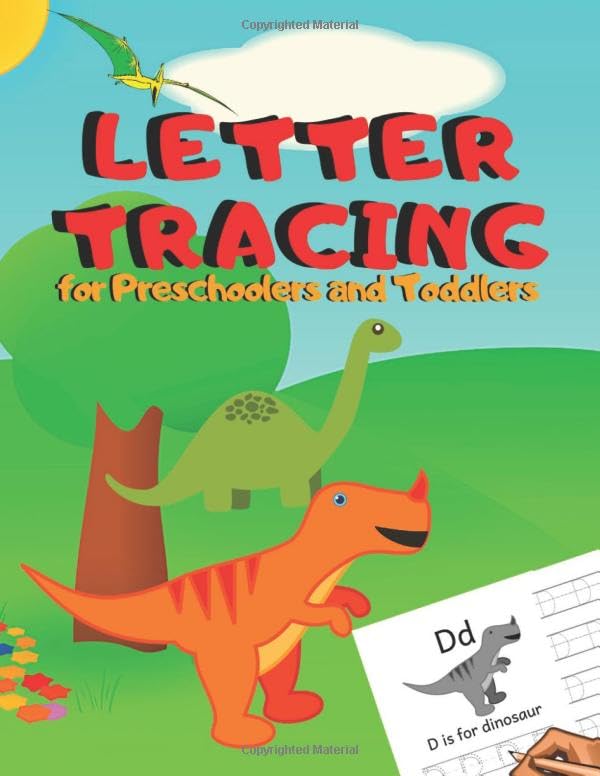 Letter Tracing For Preschoolers and Toddlers: Ages 2-4, 3-5 Homeschool ABC Learning Alphabet Worksheet | Dinosaur Design | Unicorn Coloring Activity Pages baixar o livro de graça
