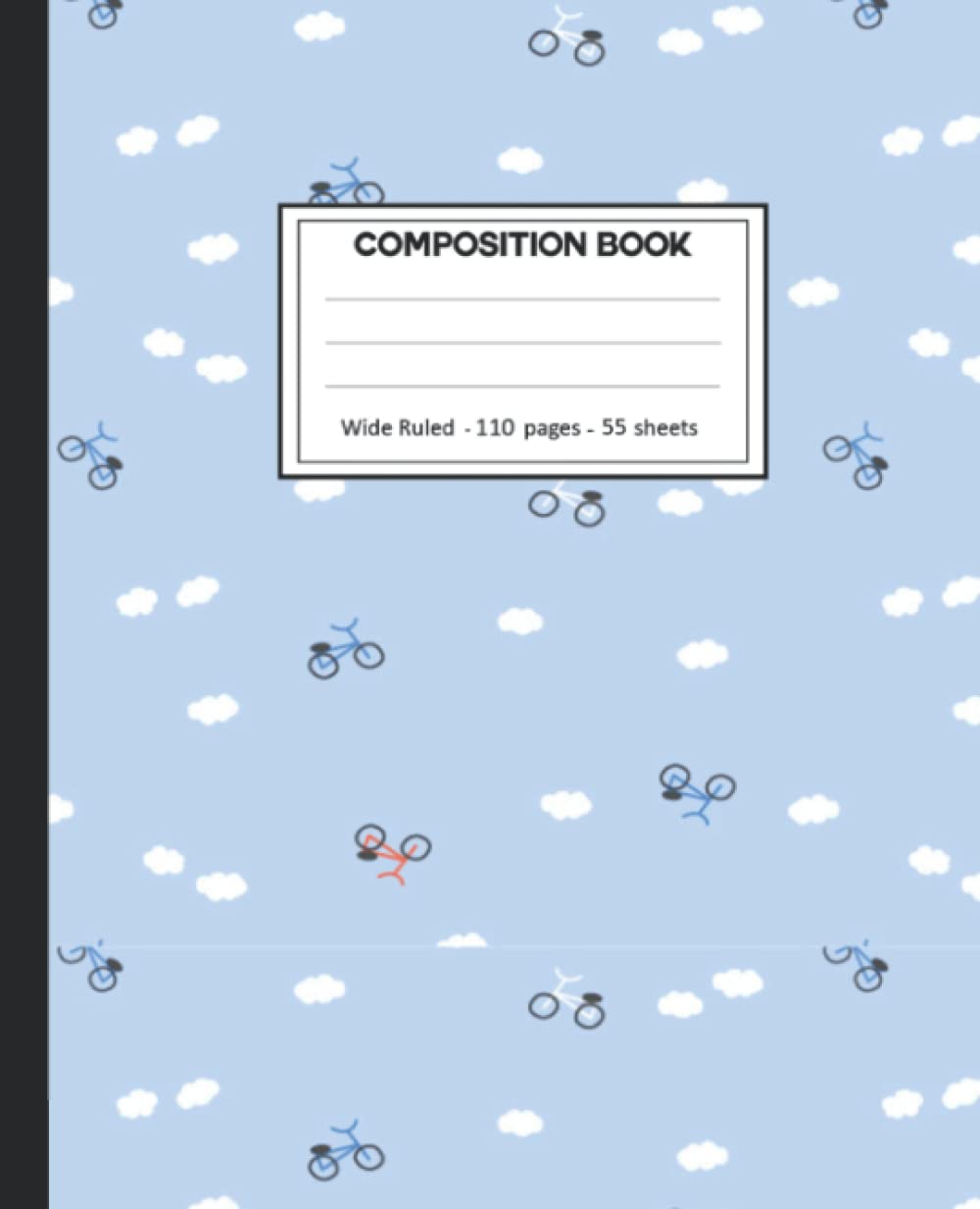 ler totalmente Composition Notebook: Cycling Wide Ruled Blank Lined Composition Book Journal (7.5 x 9.25 in) Cute Notebooks for Girls Teens Kids School Planner Diary Writing Notes.