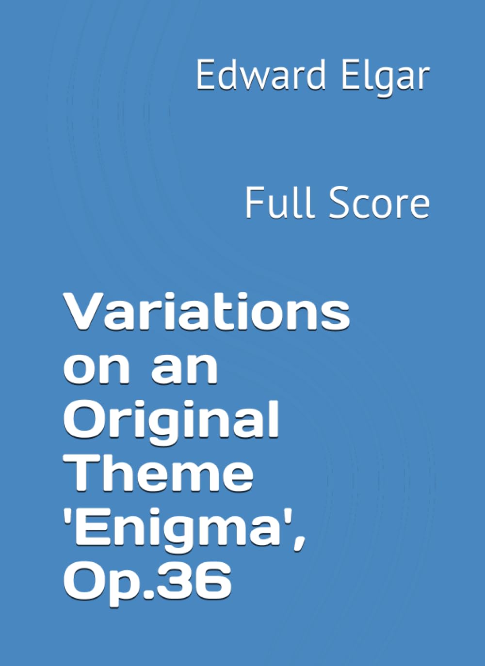 Variations on an Original Theme 'Enigma', Op.36: Full Score baixar o livro de graça