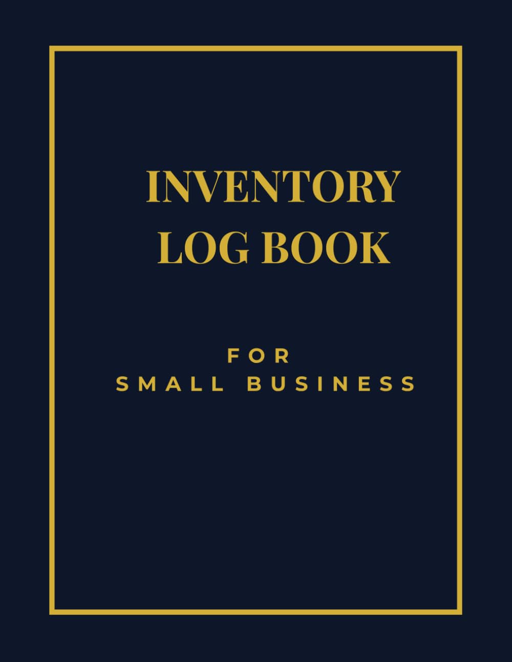 ler totalmente Inventory Log Book for Small Business: Simple Inventory Tracker Notebook with 120 Pages to Record Stock, Supplies & Product – Large Print