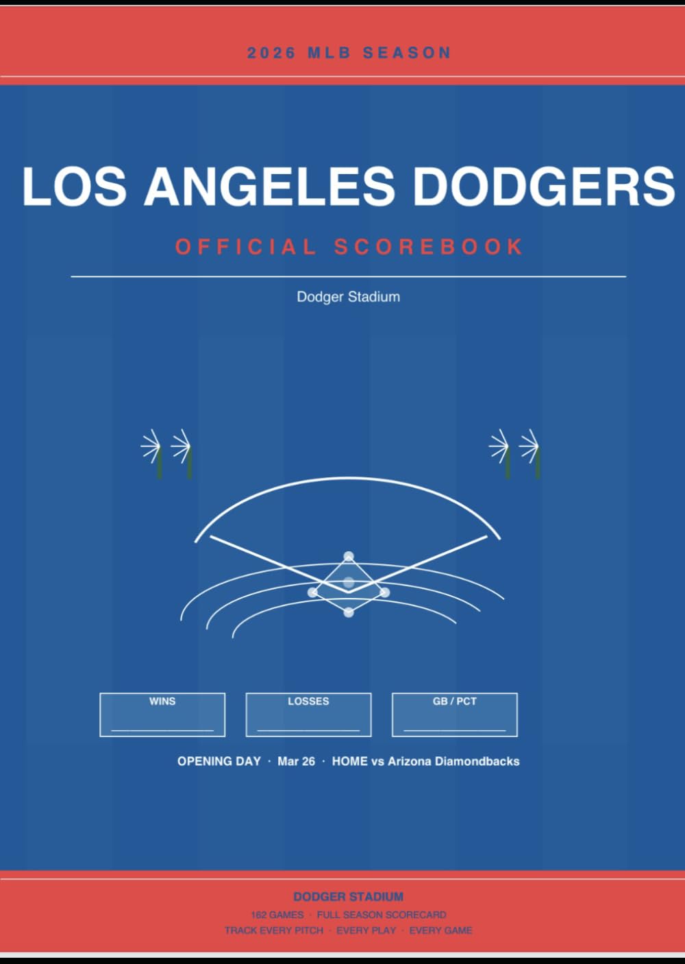 Los Angeles Dodgers 2026 Season Scorebook baixar livro de graça