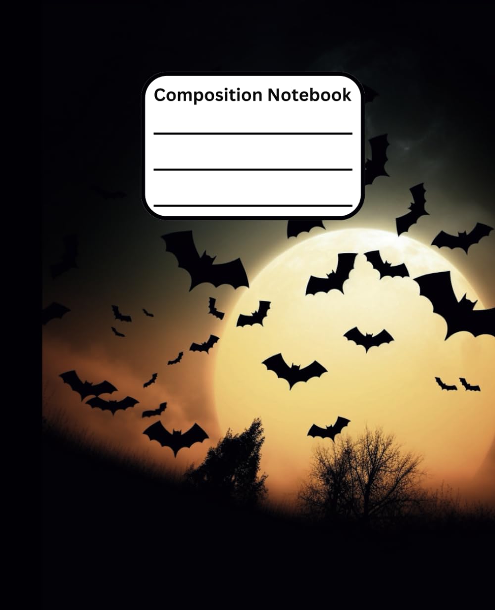 Halloween Composition Notebook: College Ruled, 7.5 x 9.25, Glossy Cover, 110 Pages baixar o livro de graça