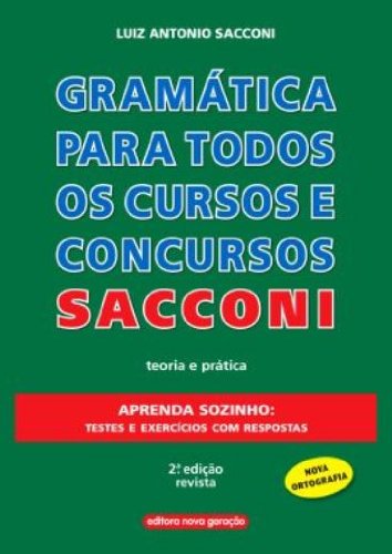 Gramática Para Todos os Cursos e Concursos baixar livro de graça