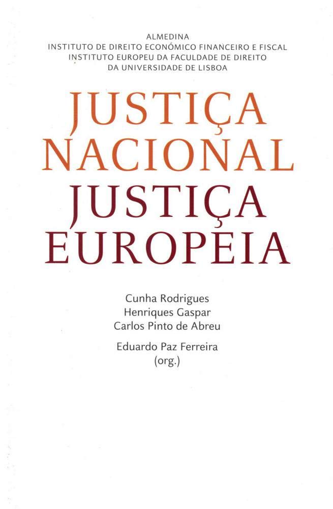 Justiça Nacional: Justiça Europeia baixar o livro de graça