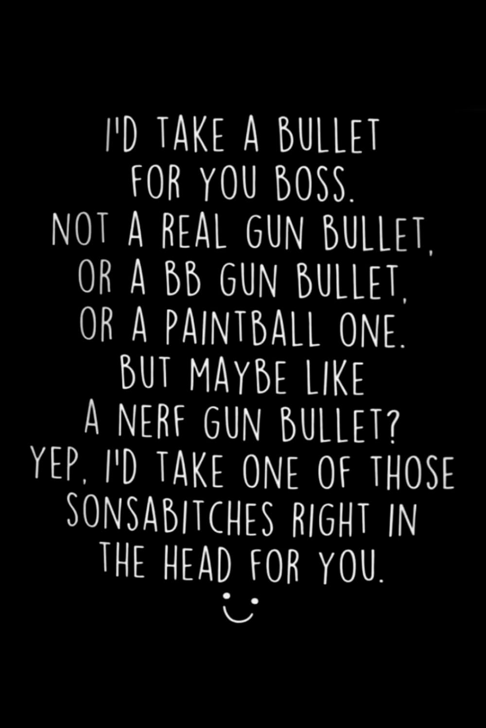 capítulo por capítulo baixar I'd Take A Bullet For You Boss Notebook: Funny Gift for Bosses, Managers, Coworkers, and Team Leaders – 100 Pages, 6x9 Inch Lined Journal for Boss's Day, Christmas, and Work Anniversaries