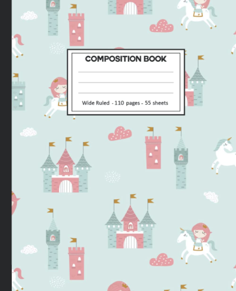 Composition Notebook: castle Wide Ruled Blank Lined Composition Book Journal (7.5 x 9.25 in) Cute Notebooks for Girls Teens Kids School Planner Diary Writing Notes. baixar livro de graça