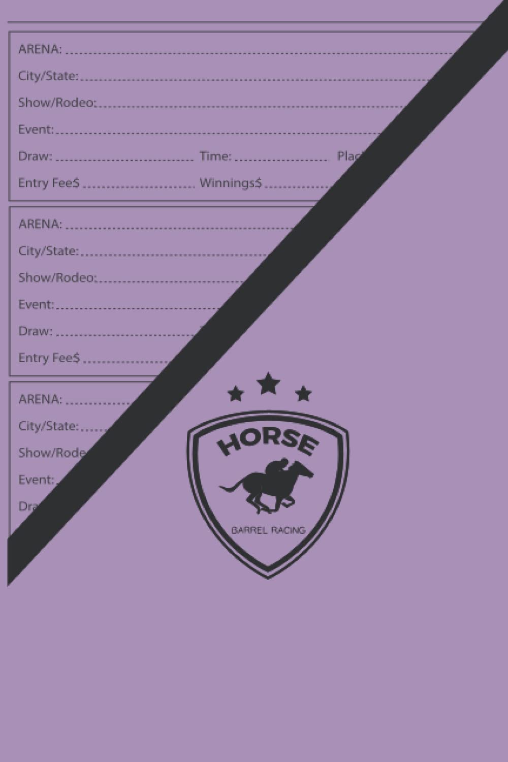 Barrel Horse Racing Log book: Barrel Racing Tracker, Horse Lovers Log Book, Memory Journal For Rodeo Barrel Racer Cowgirls baixar o livro de graça