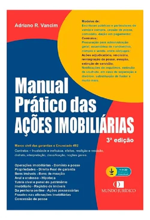 Manual Prático das Ações Imobiliárias - 3Ed.2025 baixar o livro de graça