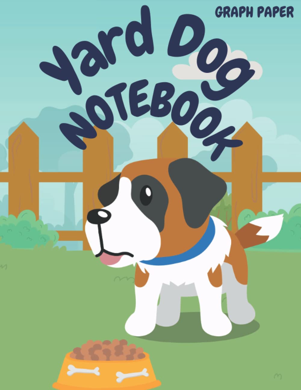 ler totalmente Yard Dog NOTEBOOK: TIGER KITTY PRESS 8.5x11 120 PAGE GRAPH PAPER NOTEBOOK v2YD