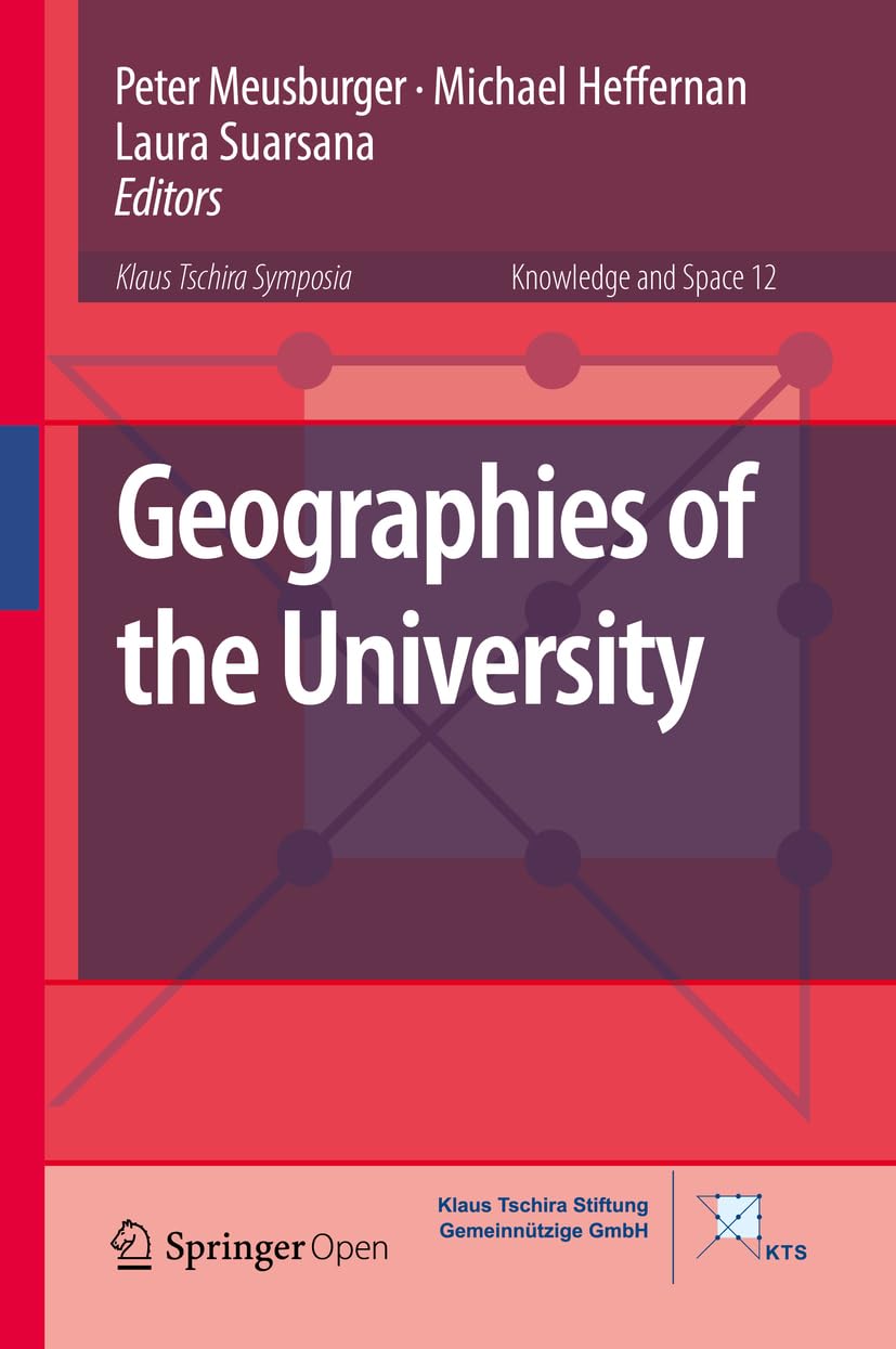 capítulo por capítulo baixar Geographies of the University (Knowledge and Space Book 12) (English Edition)