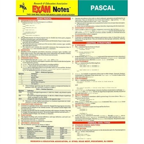 capítulo por capítulo baixar Pascal Exam Notes
