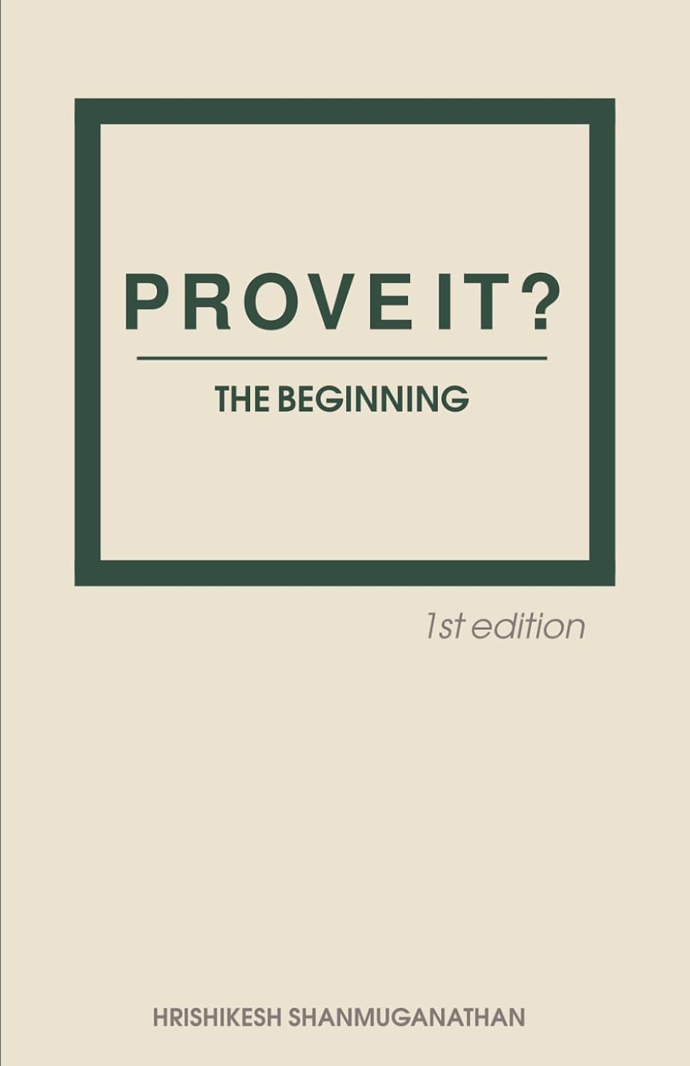 ler totalmente Prove It?: The Beginning