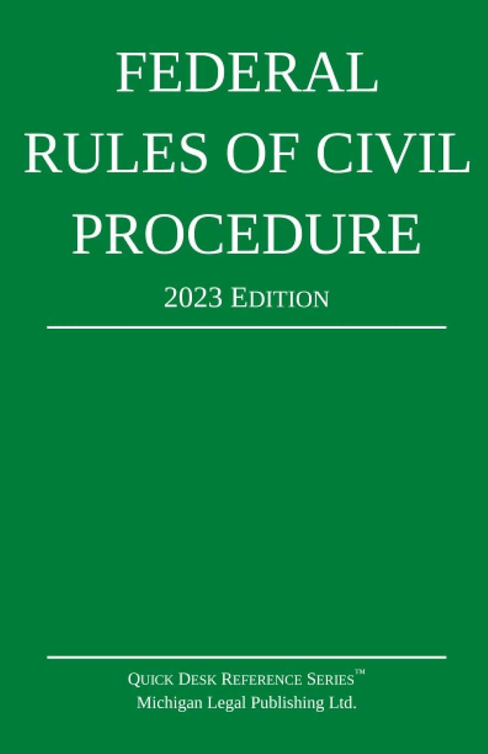 Federal Rules of Civil Procedure; 2023 Edition: With Statutory Supplement baixar livro de graça