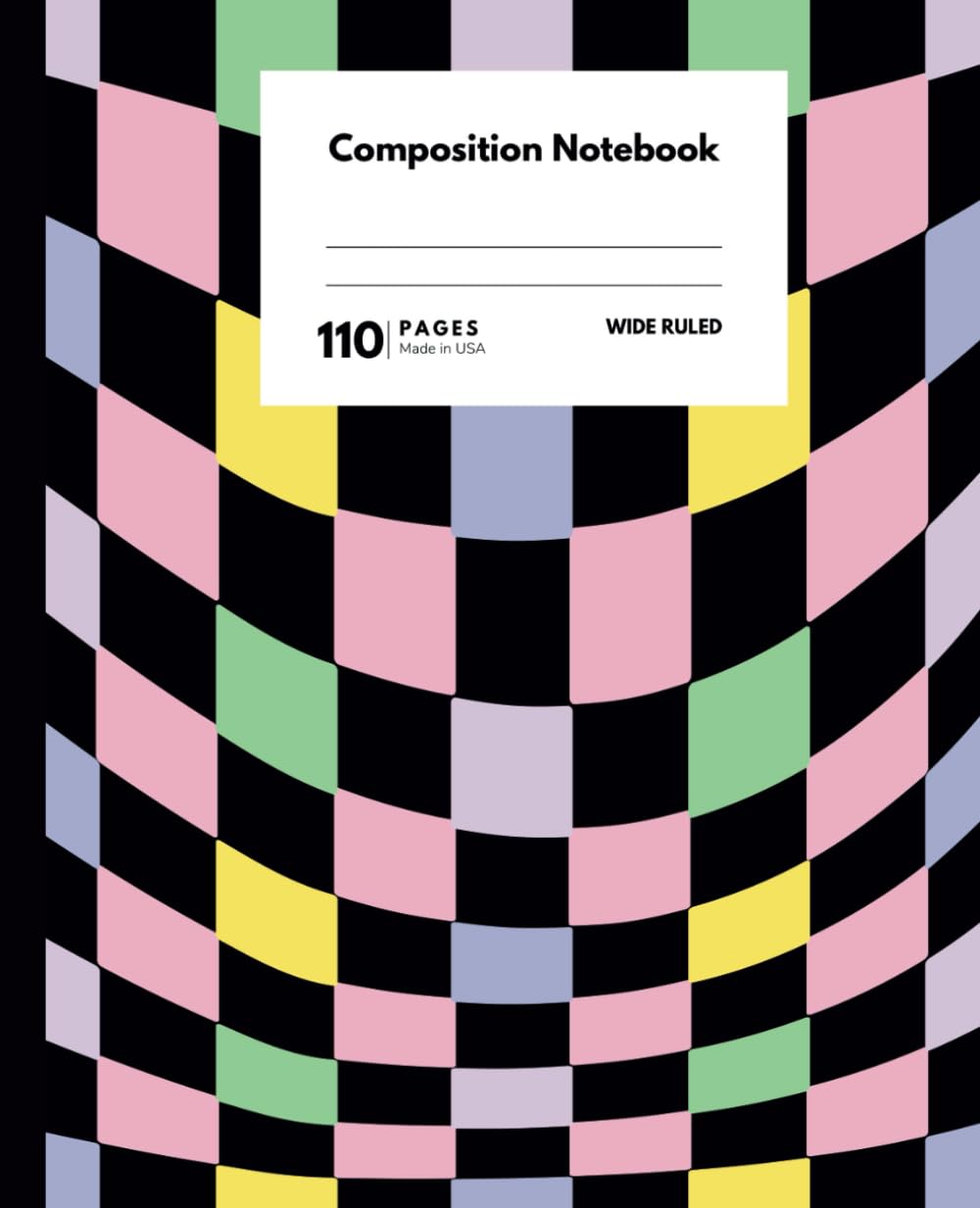 capítulo por capítulo baixar Composition Notebook: Multicolor Checkered: Pink & Black Checkered Cute Writing Exercise Book: 110 White Wide Rule Pages, 7.5x9.25, Perfect Gift for... Stocking Stuffers, School, Party Bag items