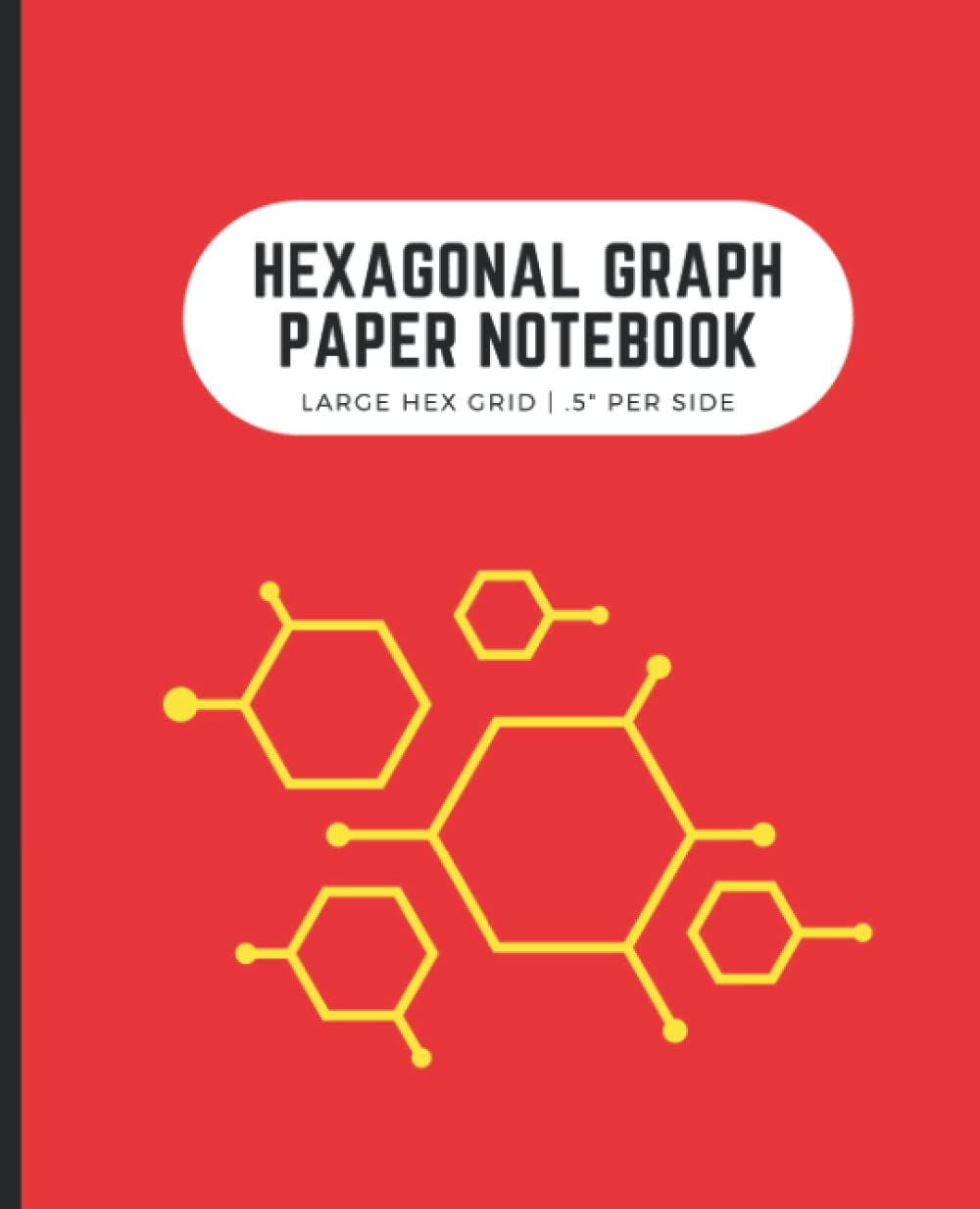 capítulo por capítulo baixar Hexagonal Graph Paper Notebook: Large Hex Grid.5 Per Side | Perfect for Gamers, Drawing Maps, Quilters | 7.5x9.25 in, 120 Pages, Red