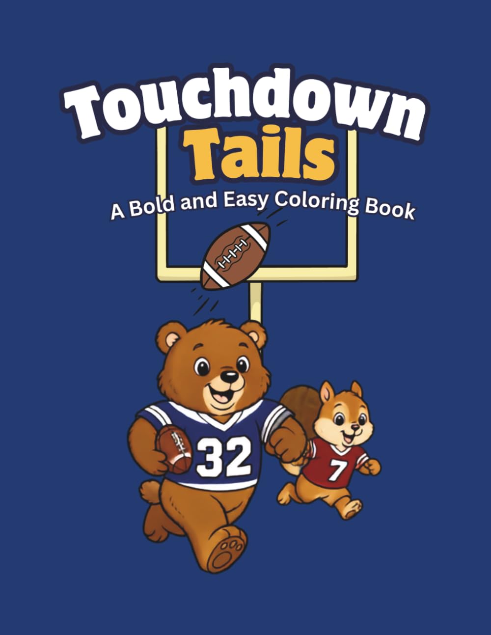 ler totalmente Touchdown Tails: A Bold and Easy Coloring Book