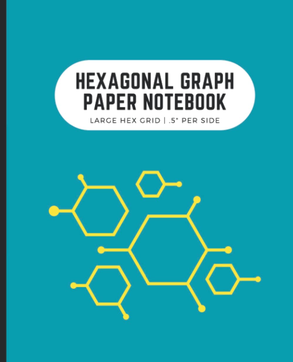 capítulo por capítulo baixar Hexagonal Graph Paper Notebook: Large Hex Grid.5 Per Side | Perfect for Gamers, Drawing Maps, Quilters | 7.5x9.25 in, 120 Pages, Teal
