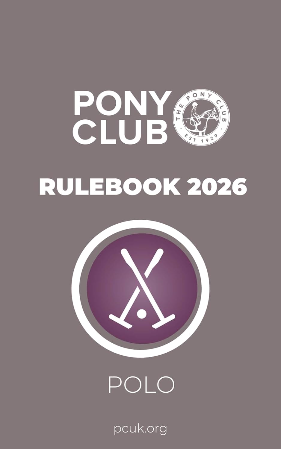 The Pony Club Rulebook 2026 - Polo baixar livro de graça