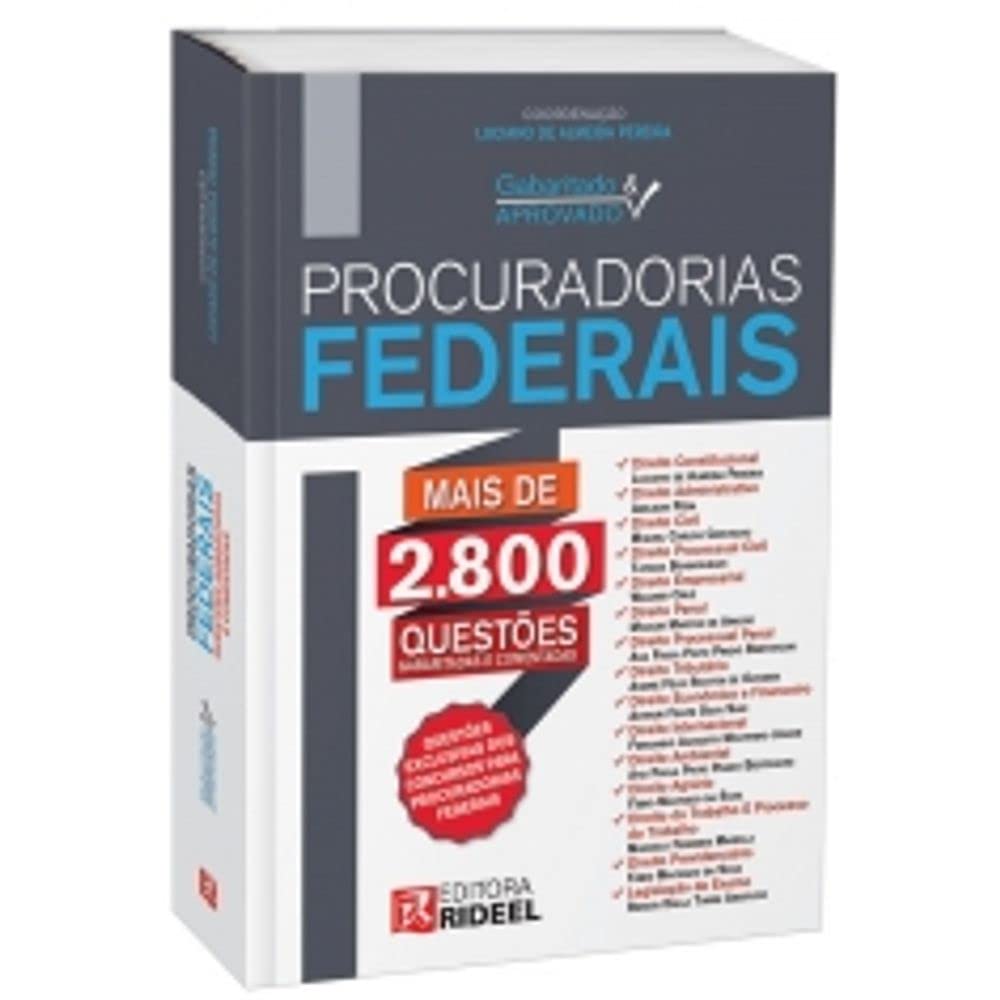Gabaritado e Aprovado. Procuradorias Federais baixar livro de graça