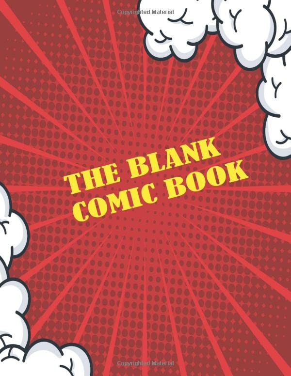 The Blank Comic Book Notebook: A Large 8.5" x 11" Notebook and Sketchbook for Kids and Adults to Unleash Creativity- Variety of Templates - More than 100 Blank Pages For Comic Book Drawing baixar o livro de graça