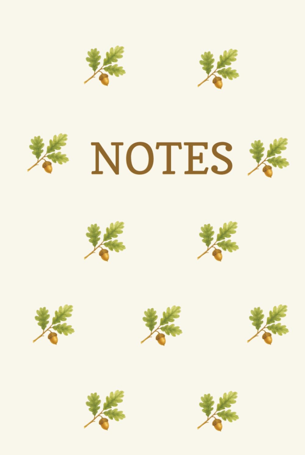 Oak leaf and Acorn Notebook: Pretty, Neutral, Cream, Nature, Tree, Countryside, British, Journal, Gift, Birthday, Christmas, Stocking Stuffer, Wide ruled, 100 pages, 6x9 Inches, Hardback baixar o livro de graça