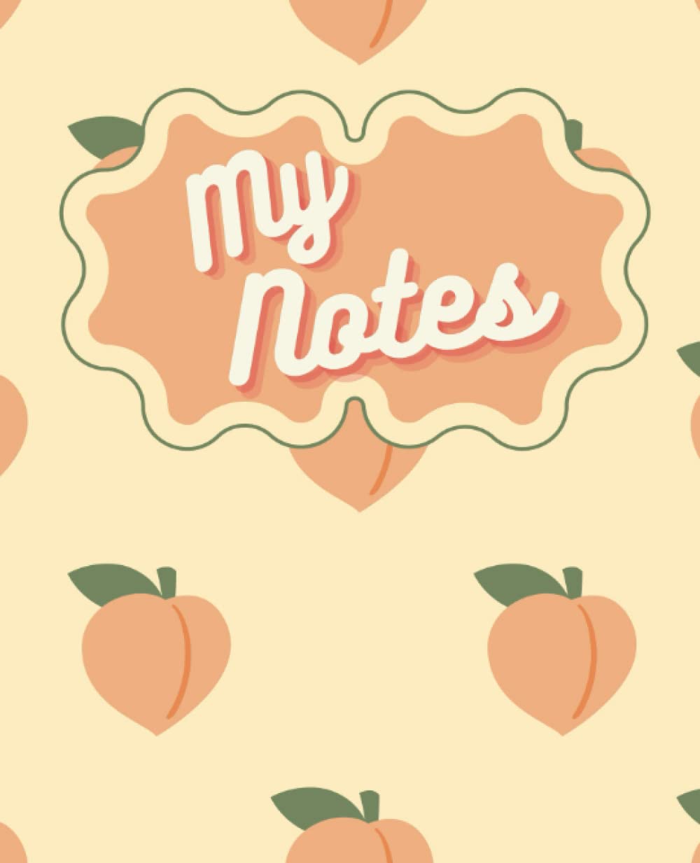 Peachy Notes: Cute Peach Notebook For Girls, Kids, Students, Teens baixar o livro de graça