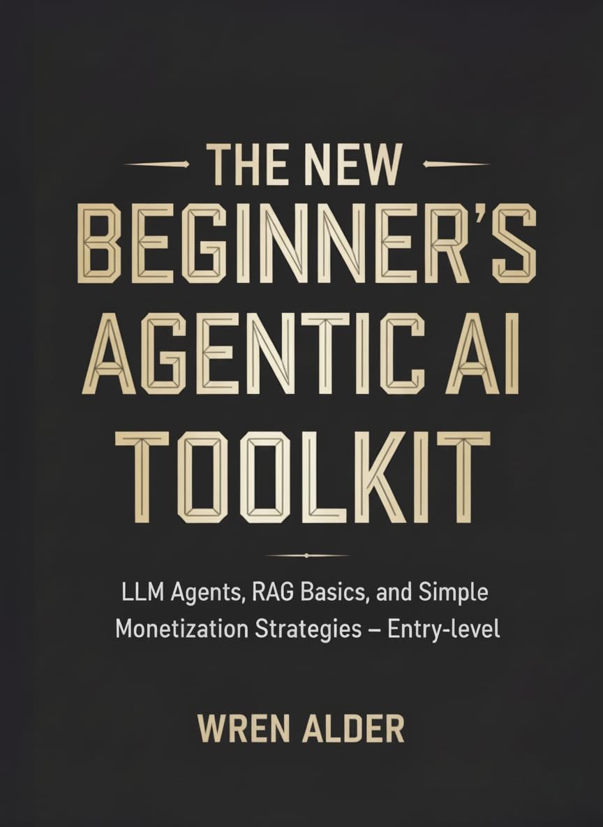 Beginner's Agentic AI Toolkit: LLM Agents, RAG Basics, and Simple Monetization Strategies – Entry-level (English Edition) baixar livro de graça
