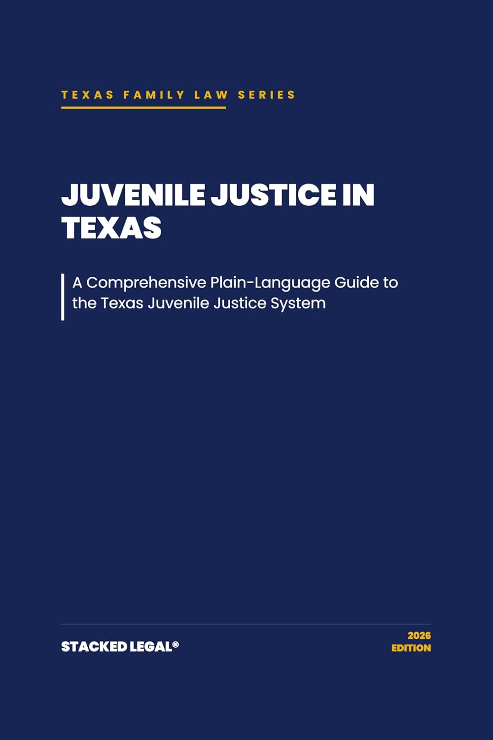ler totalmente Juvenile Justice in Texas: A Comprehensive Plain-Language Guide to the Texas Juvenile Justice System (The Stacked Legal® Texas Family Law Series Book 9) (English Edition)
