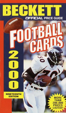 ler totalmente Official Price Guide to Football Cards 2000: 19th Edition