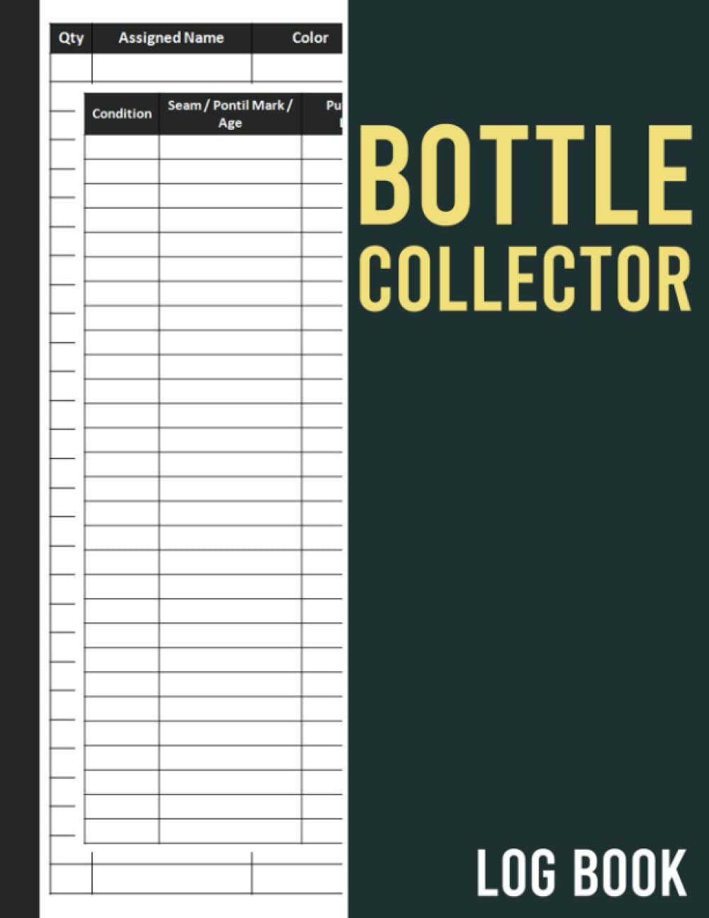 Bottle Collector Log Book: Inventory List for Record Keeping and Tracking of Old Bottles, Historical and Rare Bottles Record Book, Old Bottles Collection Inventory Tracker baixar o livro de graça