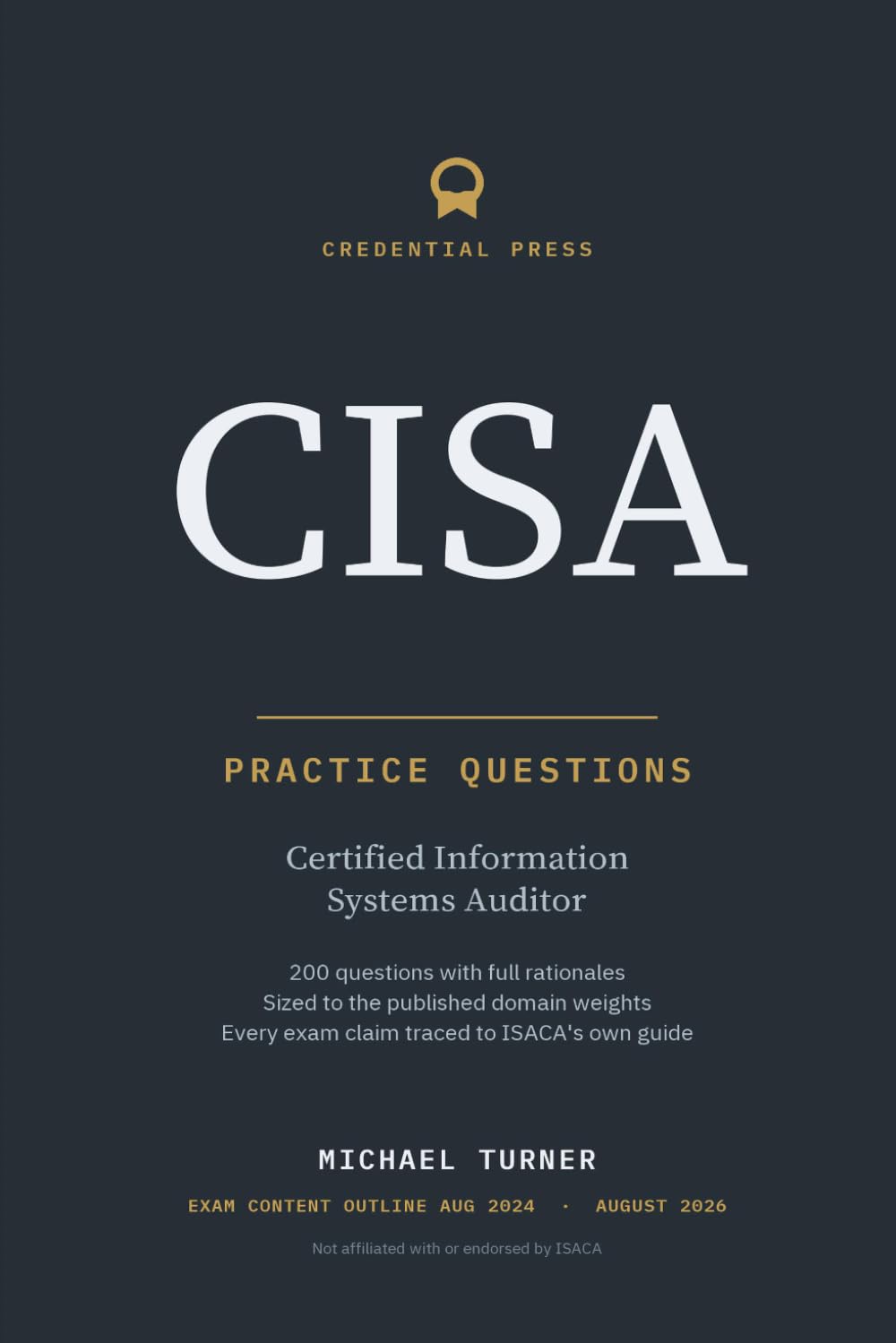 capítulo por capítulo baixar CISA Practice Questions: Practice questions with full rationales, sized to the published domain weights (CISA Certification Prep)