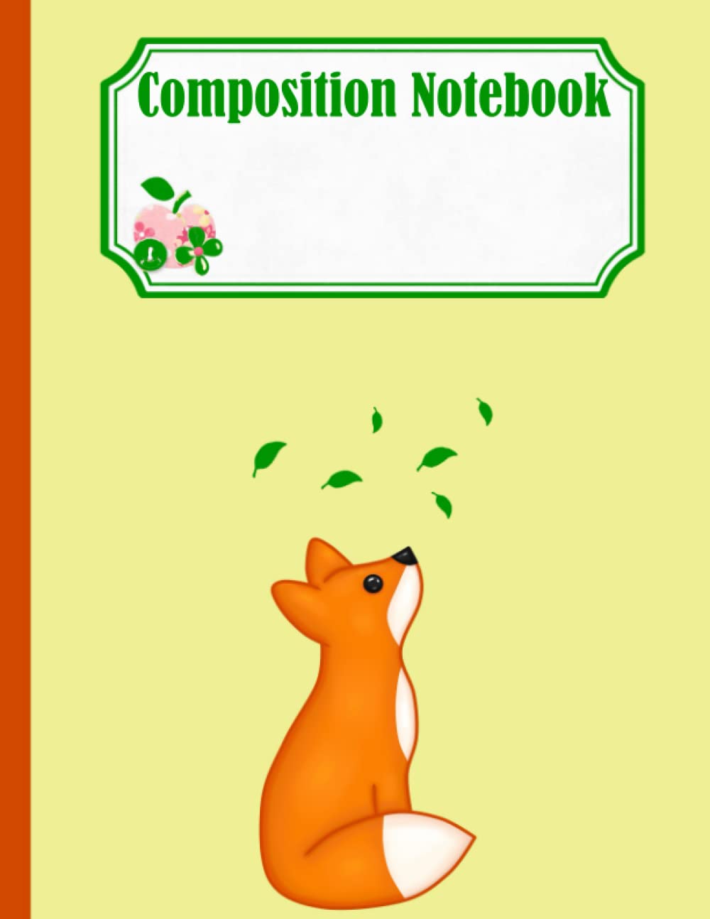 composition notebook:: Cute Kawaii Fox for For kids Girls and Boys, College Ruled Lined Paper,Large Print Composition book 8.5' X 11', 100 pages Gifts For Fox Lovers baixar o livro de graça