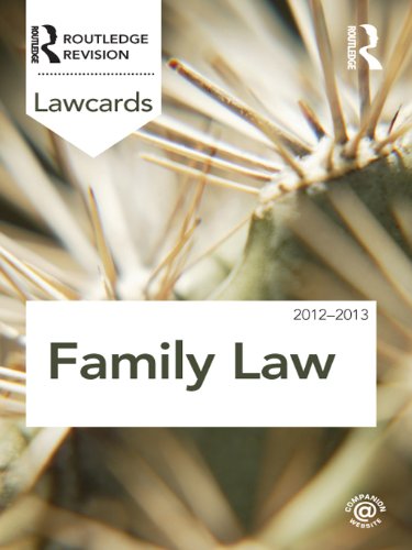Family Lawcards 2012-2013 (English Edition) baixar livro de graça