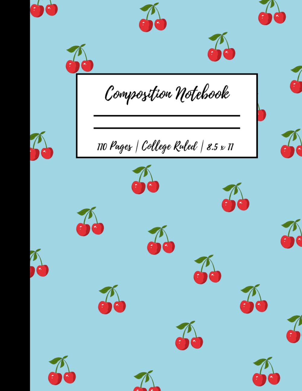 Blue Cute Composition Notebook: Cherry Coquette Aesthetic College Ruled Lined Journal: 8.5x11 baixar o livro de graça