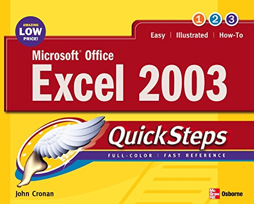 Microsoft Office Excel 2003 QuickSteps (English Edition) baixar livro de graça