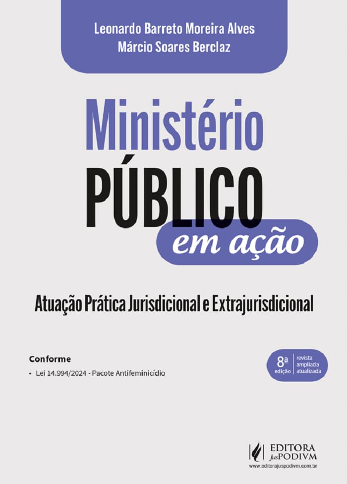 Ministério Público em Ação - 8ª Edição (2025) baixar o livro de graça