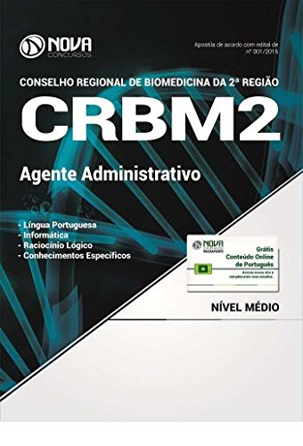 Apostila CRBM 2ª Região 2017 - Agente Administrativo baixar o livro de graça