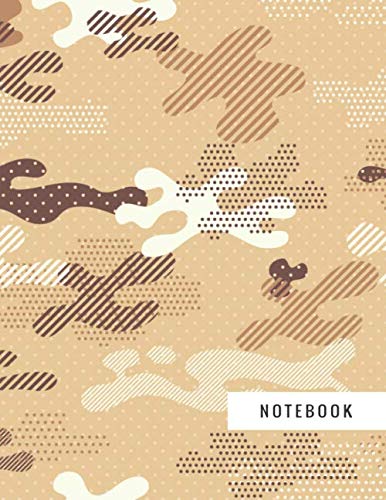 capítulo por capítulo baixar Notebook: Plain College Ruled Composition Book, Writing Journal with Camouflage Army Orange Military Pattern Design - Large 8.5 x 11 inches - 110 Pages