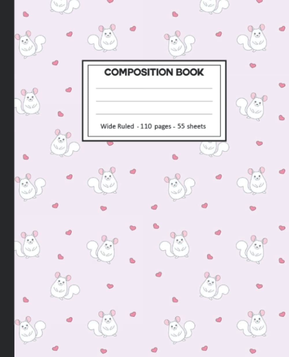 Composition Notebook: Chinchilla College Ruled: 110+ Lined Pages Writing Journal. baixar livro de graça