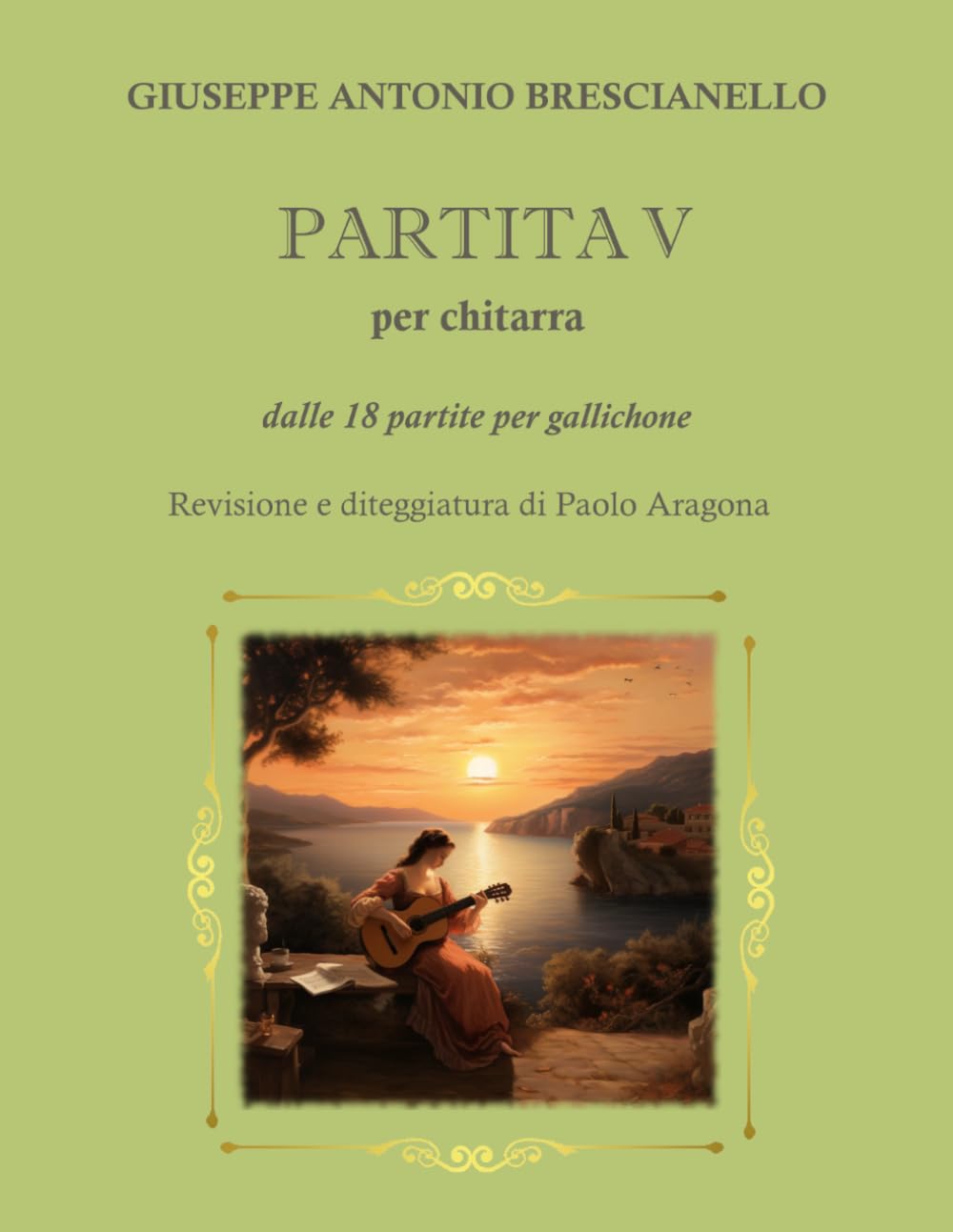 ler totalmente PARTITA V per chitarra: dalle 18 partite per gallichone
